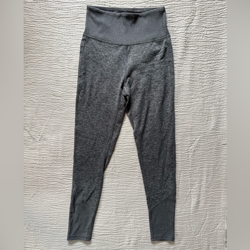 Zobha Heather Gray High-Waisted Leggings